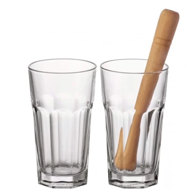 Imagen de Leonardo Cocktail Glasses 540 ml + Crusher