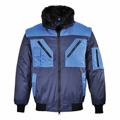Imagen de Portwest Cazadora Pilot Bicolor, Tamaño: 4XL, Color: Marino, PJ20NAR4XL