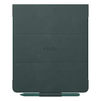 Imagen de Nueva Funda para Amazon Kindle Scribe protectora elegante con tapa plegable y acople magnético Piel prémium