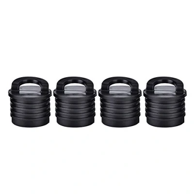 Imagen de 4 unids/set barco Scupper universal kayak tapón de drenaje goma duradera tapones para canoa bote marino