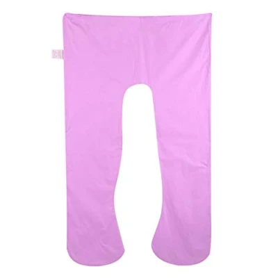 Imagen de Funda de Almohada para el Cuerpo Embarazo, 27.5 &quot;* 51.1&quot; en Forma U Repuesto Embarazo Completo Solo Cubierta (Purple)