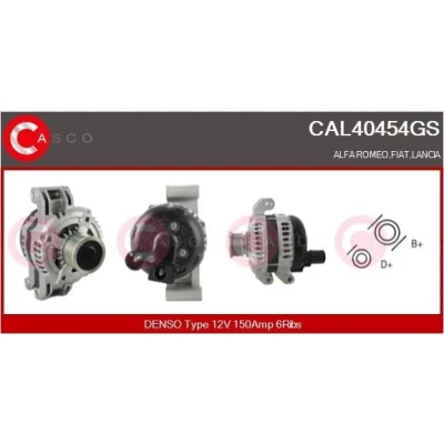 Imagen de CASCO CAL30152AS Alternador 12V 70A CITROËN: Berlingo / First I, Saxo Hatchback, Xsara PEUGEOT: 106 II Hatchback