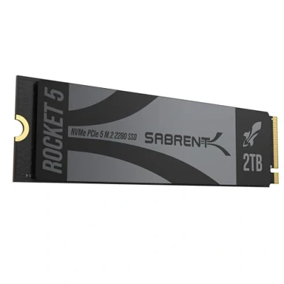 Imagen de SABRENT Rocket 5 de 2TB Unidad SSD M.2 PCIe Gen 14GB/s X4 NVMe Interna Rendimiento avanzado (SB RKT5 2TB)