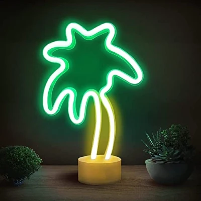 Imagen de letrero de Neón, Luces neón Alimentada por Batería o USB, noche con LED Decoracion Bar, Discotecas, Fiesta,fiestas cumpleaños, regalos para niños