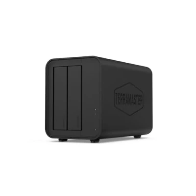 Imagen de TERRAMASTER F2 424 Almacenamiento NAS 2Bay N95 CPU Quad Core, 8GB DDR5 RAM, 2 Puertos 2.5GbE, en Red de Alto Rendimiento (sin Disco)