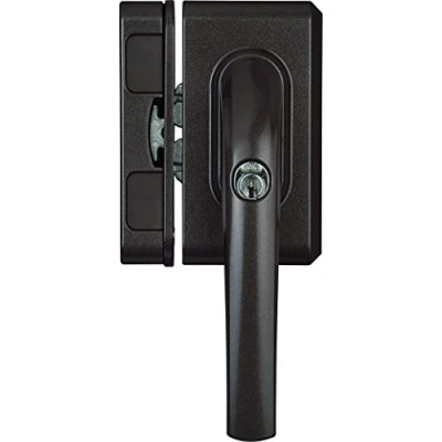 Imagen de Abus fo500n al0089 maniglia con blocco, serratura a spinta cilindro per finestre, chiave maestra, livello di sicurezza: 10, 71322, marrone