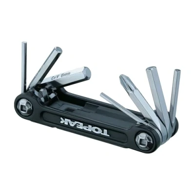 Imagen de Topeak Mini 9 Pro Llave Multiherramientas, Negro, Talla Única