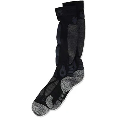 Imagen de Jack Wolfskin SKI Merino Sock High Cut Kids Calcetines, Unisex niños, Negro, 50