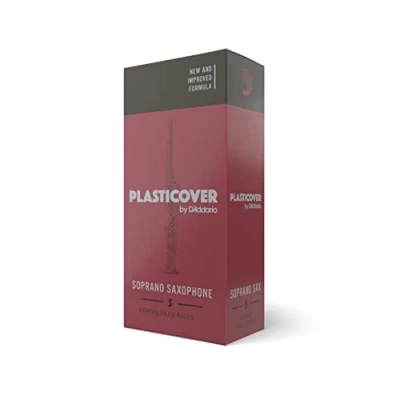 Imagen de Rico Plasticover 3.0 Strength Reeds for Soprano Sax (Pack of 5)