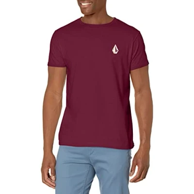 Imagen de Volcom Blaquedout Short Sleeve tee Camiseta, Puerto, S para Hombre