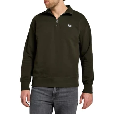 Imagen de Lee HALF Sudadera, Hombre, Talla: XL, Olive night