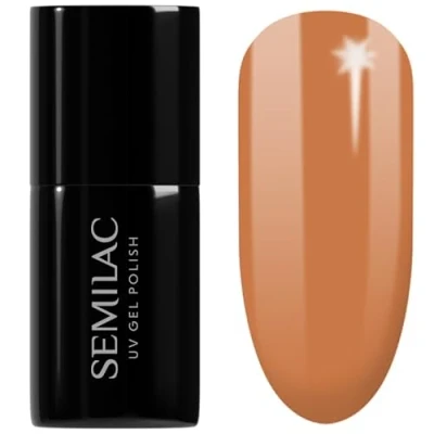 Imagen de Semilac Esmalte Semipermanente UV 416 Gold Hour Orange 7ml