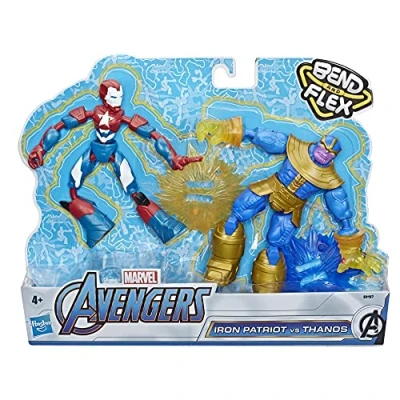 Imagen de Avengers Bend and Flex Figura Dualpack (Hasbro E91975L0)