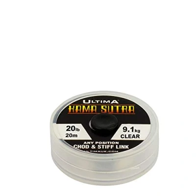 Imagen de ULTIMA Kama Sutra Specialist Carp Chod and Stiff Link, Unisex, Transparente, 0.45 mm 20 LB