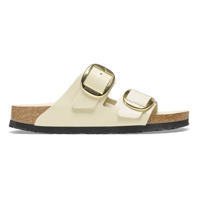 Imagen de Sandalias de cuero natural para mujer Birkenstock Arizona Big Buckle