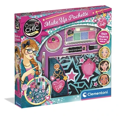 Imagen de Clementoni Suave Set de Maquillaje Infantil con Neceser a Partir 6 años (18697), Dibujos Animados, Multicolor