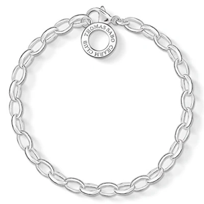 Imagen de Thomas Sabo Pulsera con dijes clásica de plata ley 925 X0031 001 12 M