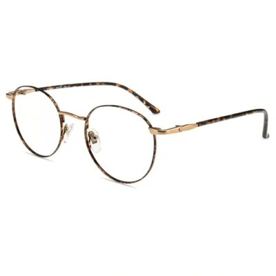 Imagen de Firmoo Gafas de Lectura +1.00 Anti Luz Azul y 100% Protección UV Redondas Retro Mujer Hombre (Tortuga)