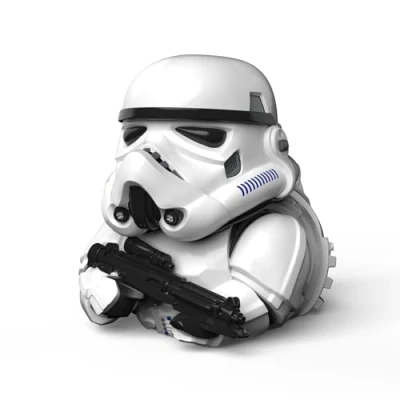 Imagen de TUBBZ Boxed Edition Stormtrooper Figura Coleccionable de Pato Goma Vinilo Original Oficial TV, películas y Videojuegos