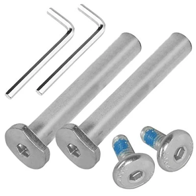 Imagen de M8 40 76 mm rosca interior, hexágono tornillos y pernos, juego de surtido piezas para scooter 2 3 4 ruedas reparación delanteras traseras (63 mm)