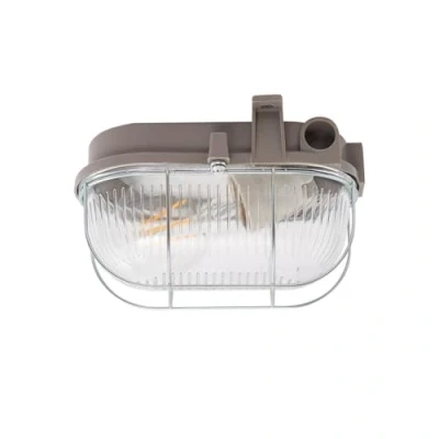 Imagen de Aplique de exterior Prios, gris, plástico, IP44