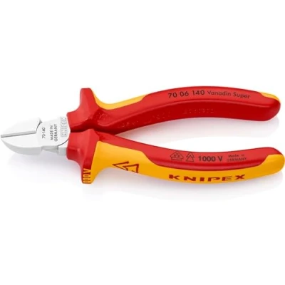Imagen de KNIPEX 70 06 140 Alicate corte diagonal