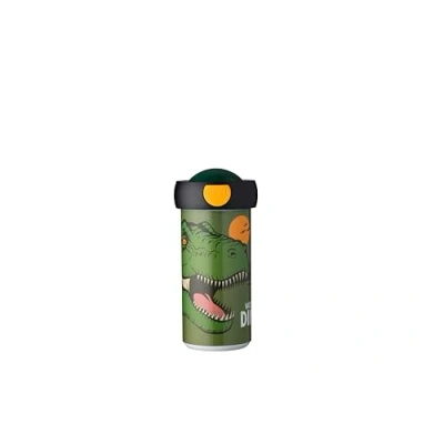 Imagen de Mepal Vaso Escolar Campus de Bebida Taza a Prueba Fugas para Niños Reutilizable Sin BPA y apto Lavavajillas 300 ml Dino