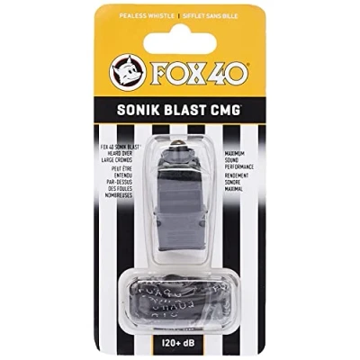 Imagen de Fox 40 Silbato Sonik Blast CMG con cordón (el embalaje puede variar)