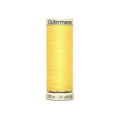 Imagen de Gutermann 2t100/852 852 amarillo 100% poliéster Sew All de hilo coser 100 m