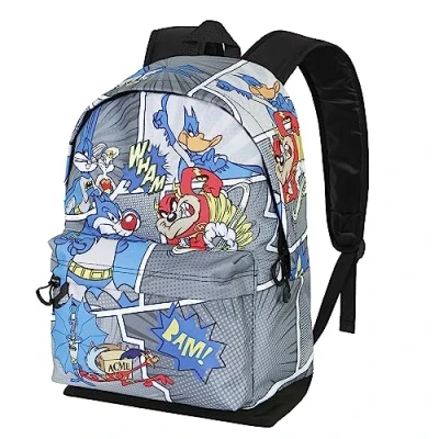 Imagen de Karactermania Looney Tunes Batman HIGH School Mochila para niños, Talla: One Size, Multicolor