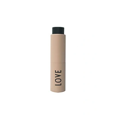Imagen de Design Letters Take Care Dispensador, Love (Nude) dispensador de desinfectante Manos Recargable, del tamaño una Bolsa, en el Camino para Llevar o Viajar, 20 ml