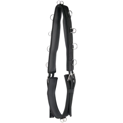 Imagen de Harry&#039;s Horse Lunging Girth Luxury Full Negro