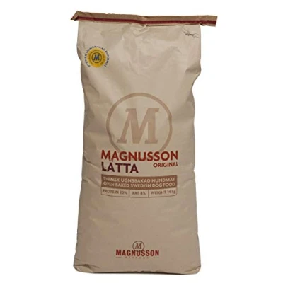 Imagen de Magnusson Lätta (1 x 14 kg) Alimento seco para Perros Adultos de Todas Las Razas pienso Completo Mantener el Peso óptimo horneado al Horno