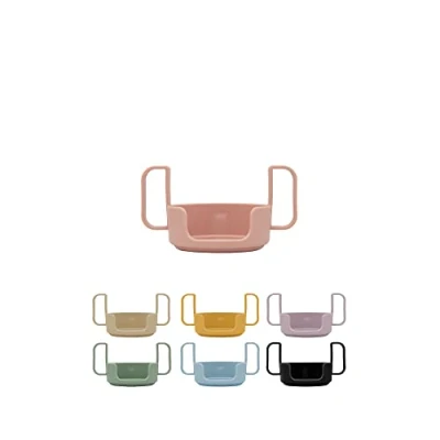 Imagen de design letters Asa para bebes y niños Vaso personal beber en tritan, (Nude) Sin BPA, BPS EA, Facilita que el niño beba del vaso, Apto lavavajillas, Ligero, 20 g
