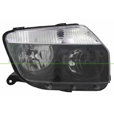 Imagen de PRASCO DA8204913 Faros derecha H7, H1 negro sin servomotor para reg. alcance luces DACIA: Duster SUV