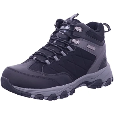 Imagen de Skechers Selmen Telago Botines con cordones, Hombre, Talla: 45, Schwarz Zapatos