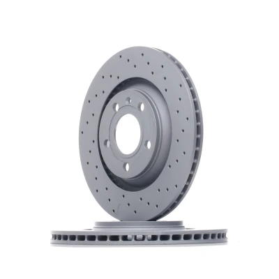 Imagen de ZIMMERMANN SPORT COAT Z 100.3316.52 Disco de freno 300 22 6/5 5 112 ventilación externa, perforado revestido altamente carbonizado AUDI: A4 B7 Berlina