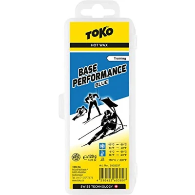 Imagen de TOKO Base Performance Blue wax 120g Ski and snowboard