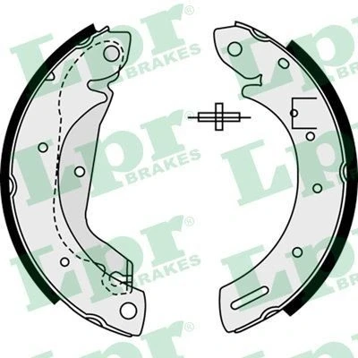 Imagen de Kit de zapatas SAMKO 88500