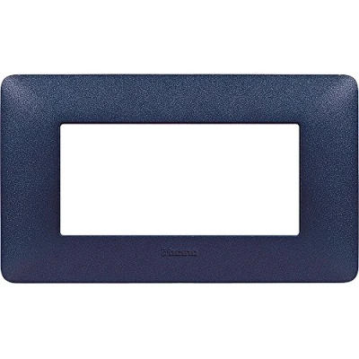 Imagen de Bticino AM4804MSL Matix placa, 4 módulos, plateada
