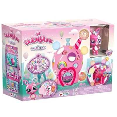 Imagen de bubiloons Bubi Lab Playset Laboratorio para crear y decorar Globos con +15 Accesorios el muñeco Exclusivo Mila Juguete regalo niños niñas +5 Años