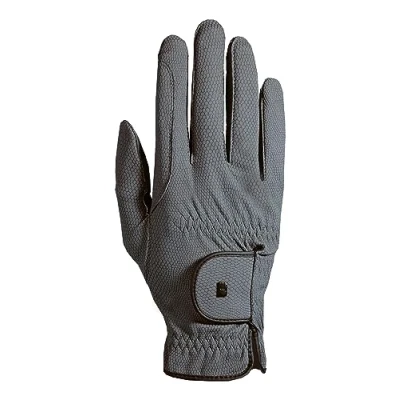 Imagen de Roeckl Sports ROECK Grip Guantes de equitación para Invierno, Color Gris Antracita 8