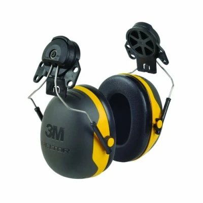 Imagen de 3M PELTOR X2P3 Orejeras para casco con anclaje P3E 30db (1 orejera/caja), amarillo