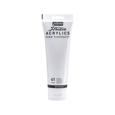 Imagen de Pébéo Acrílico Fine Studio Pintura acrílica Blanco Vivo 250 ml