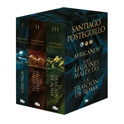 Imagen de Trilogía Africanus (edición pack con: El hijo del consul, Las legiones malditas, La traición de Roma): : 603016