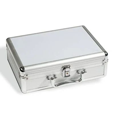 Imagen de Leuchtturm 311927 Maletín portamonedas Cargo S 6 sin bandejas tamaño: 292 x 97 213 mm Plateado