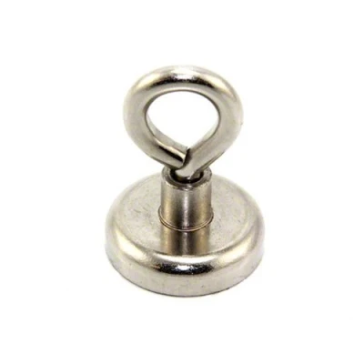Imagen de First4magnets, f4me32m6 eye 1, 32 mm neodimio sfera con m6 golfare 36.4 kg attrazione