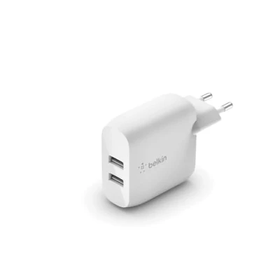 Imagen de Belkin Boost Charge Dual USB Cargador Rápido 12W Blanco