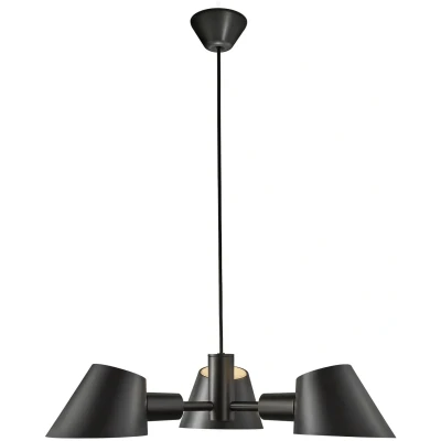 Imagen de DFTP by Nordlux Lámpara colgante Stay, 3 luces, negro
