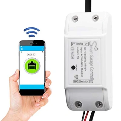 Imagen de Controlador de Puerta Garaje Inteligente WiFi Control Remoto Compatible Abrepuertas Darage APP Soporte Dispositivo para Alexa Google(eu)